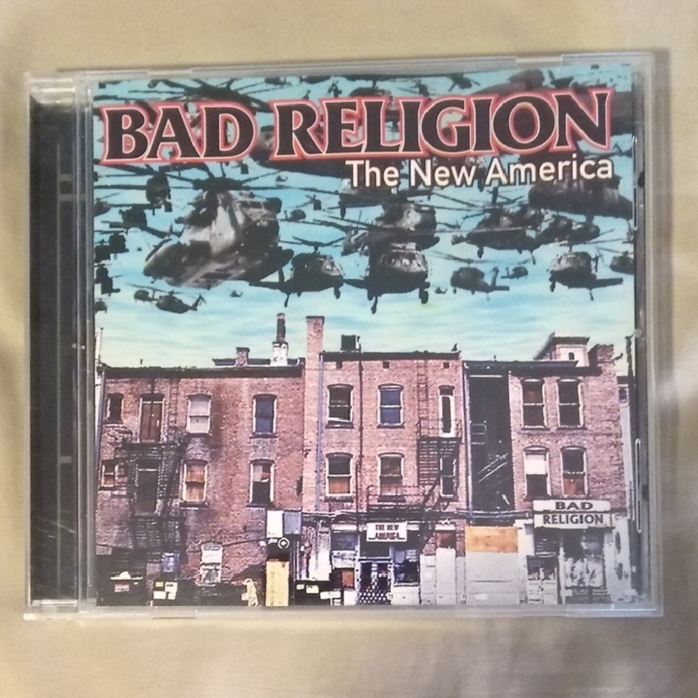 Bad Religion CD 2000 The New America VINTAGE PUNK ROCK